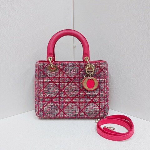 💕 Dior 戴妃 限量版粗花呢 重工毛線針織款