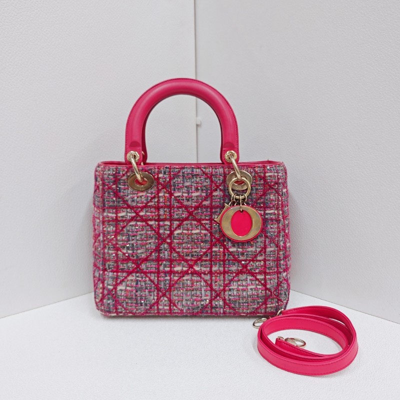 💕 Dior 戴妃 限量版粗花呢 重工毛線針織款-0