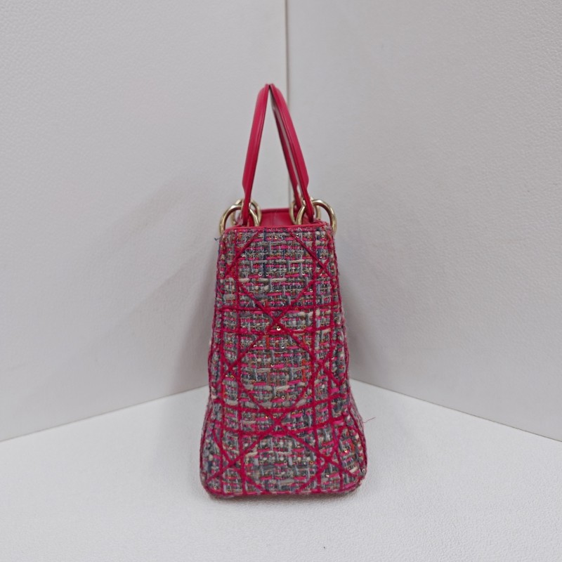 💕 Dior 戴妃 限量版粗花呢 重工毛線針織款-3