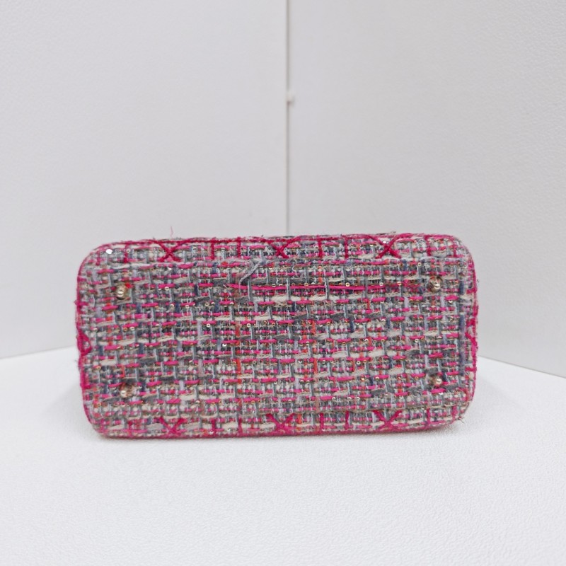 💕 Dior 戴妃 限量版粗花呢 重工毛線針織款-5