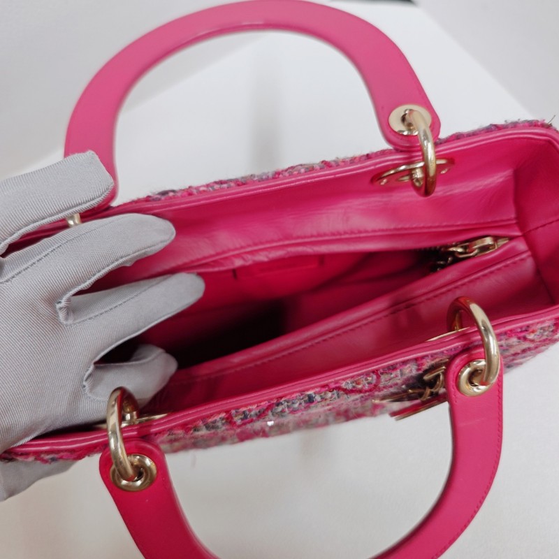 💕 Dior 戴妃 限量版粗花呢 重工毛線針織款-8