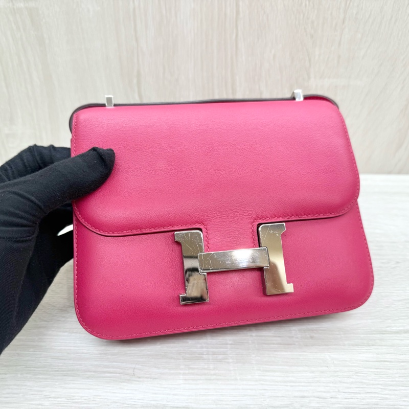 HERMES I6極致玫瑰粉swift皮19康康constance-5
