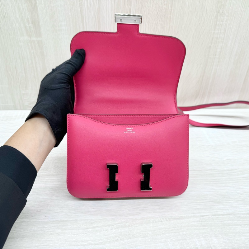 HERMES I6極致玫瑰粉swift皮19康康constance-6