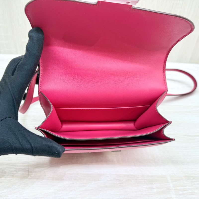 HERMES I6極致玫瑰粉swift皮19康康constance-7