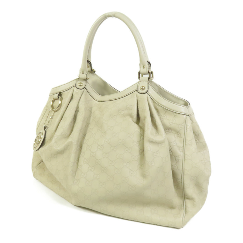 GUCCI 牛皮皮革Sukey Large Tote Bag金扣手挽袋-2