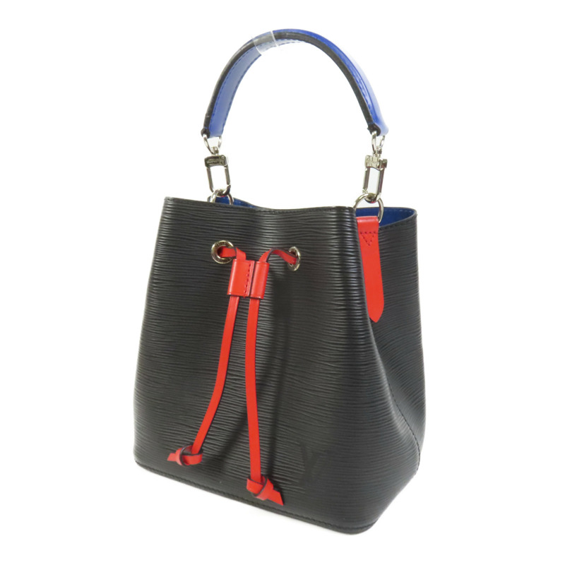 LOUIS VUITTON Epi Neo Noe BB銀扣手挽肩背兩用袋-2