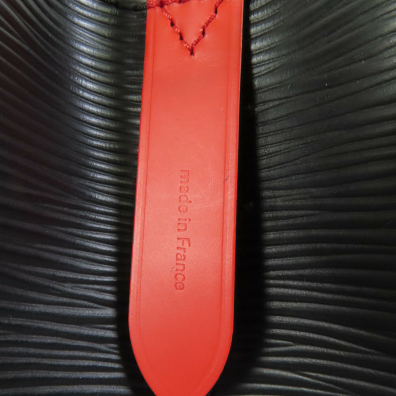 LOUIS VUITTON Epi Neo Noe BB銀扣手挽肩背兩用袋-10