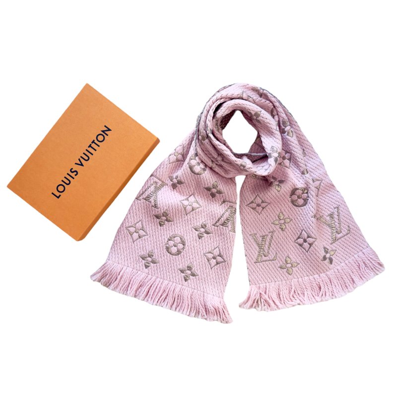 LOUIS VUITTON Logomania 老花 圍巾-0