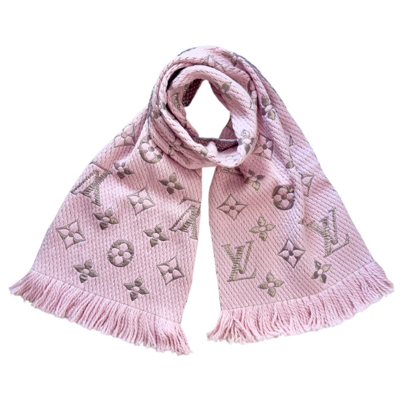 LOUIS VUITTON Logomania 老花 圍巾-1
