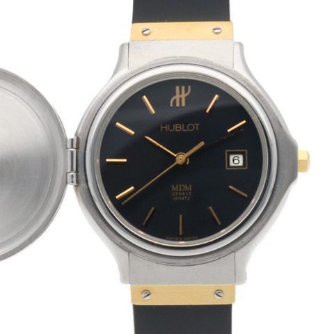 宇舶錶 MDM 經典獵錶，不鏽鋼錶殼，S139 11 2 石英機芯，女士款，宇舶錶