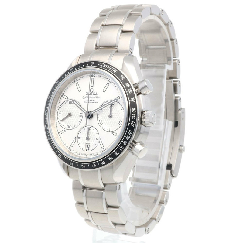 歐米茄超霸系列賽車腕錶，不鏽鋼材質，型號32630405002001，自動上鍊，男士計時表，已翻新-2