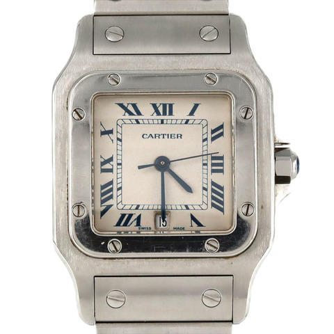 卡地亞 Santos Galbe LM W20018D6 不鏽鋼石英錶
