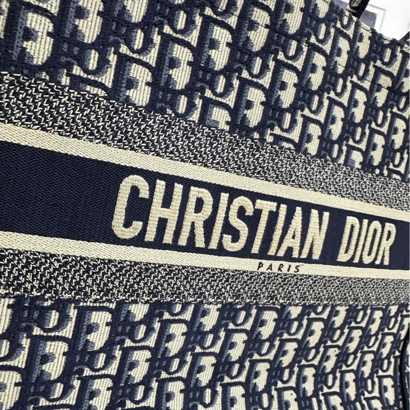 Dior 迪奧 Oblique系列托特包 tote 老花 20年中號-6