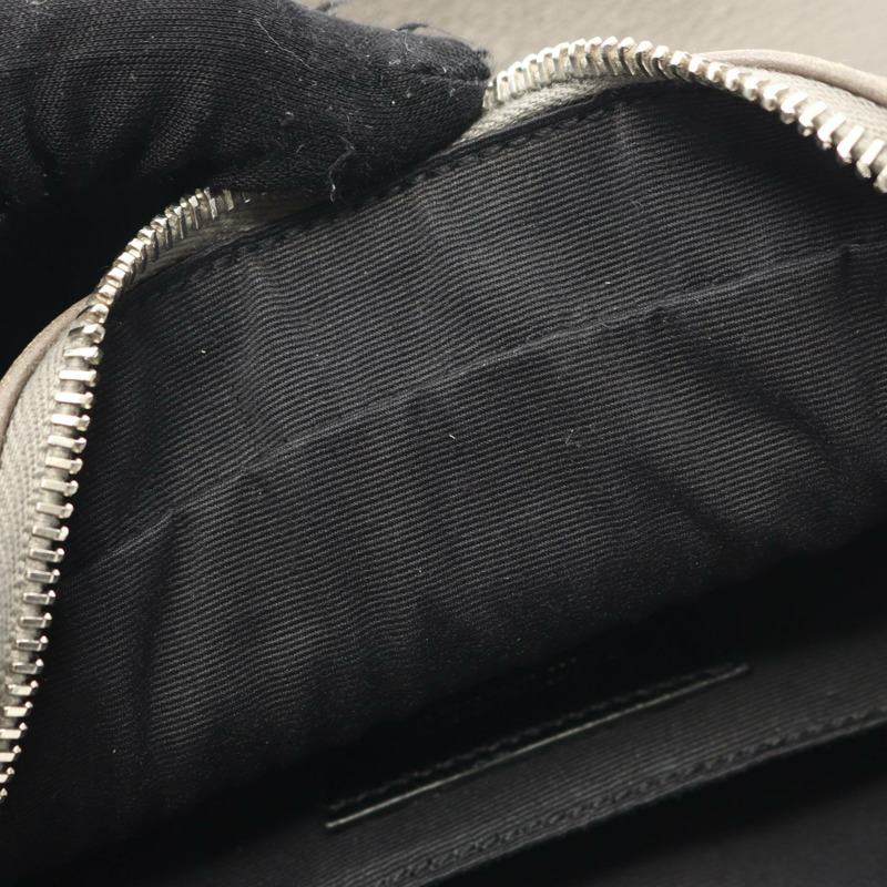 SAINT LAURENT PARIS LOU 相機單肩斜背包，米色皮革，二手女款-7