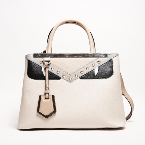 FENDI 拚色怪物包（附背帶）