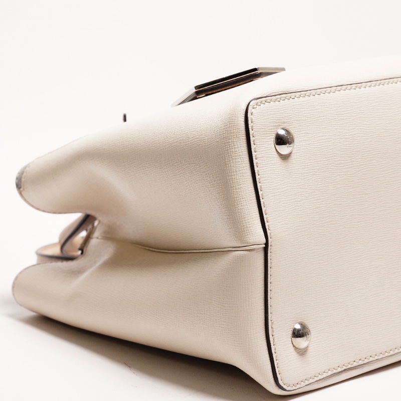 FENDI 拚色怪物包（附背帶）-5