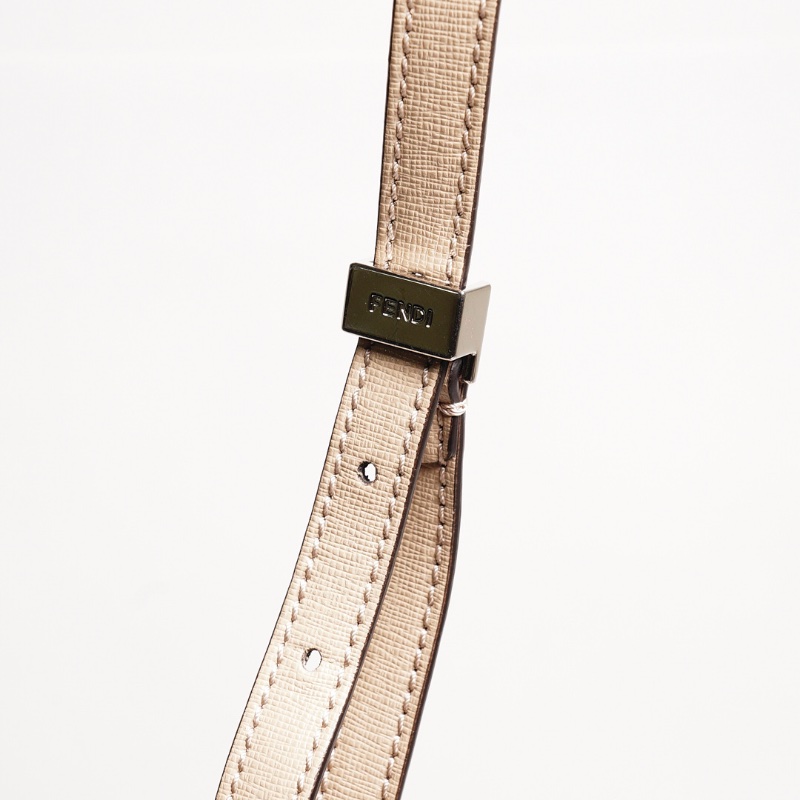 FENDI 拚色怪物包（附背帶）-18