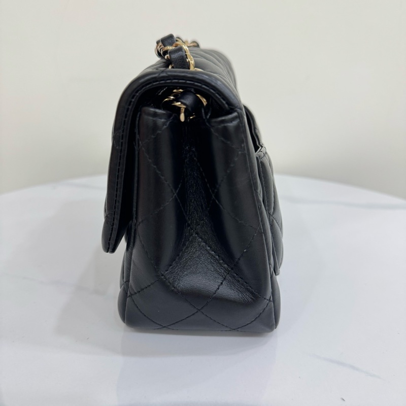 JK國際二手精品 ✨Chanel經典方胖 黑色 芯片款-3