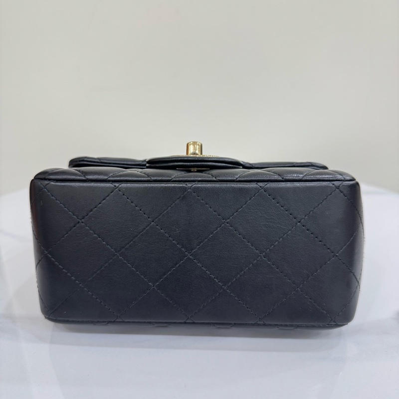 JK國際二手精品 ✨Chanel經典方胖 黑色 芯片款-5