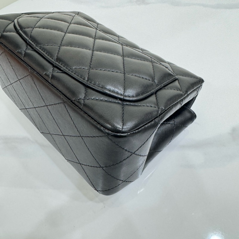 JK國際二手精品 ✨Chanel經典方胖 黑色 芯片款-9