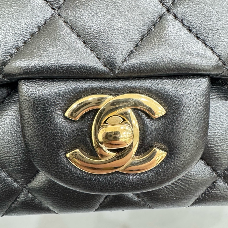JK國際二手精品 ✨Chanel經典方胖 黑色 芯片款-11