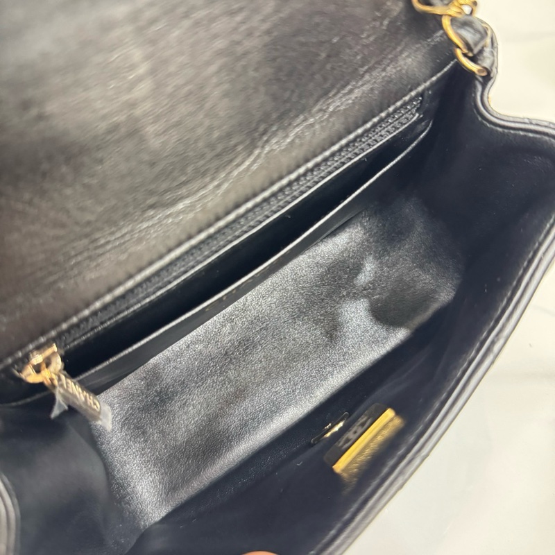 JK國際二手精品 ✨Chanel經典方胖 黑色 芯片款-13