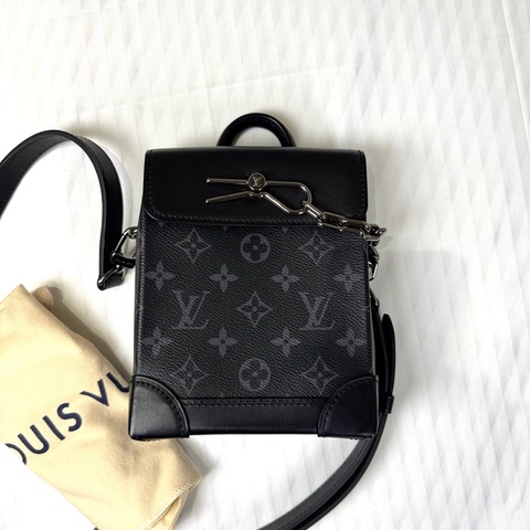 LV Steamer 黑曜石Nano晶片款 ，手提包單肩包