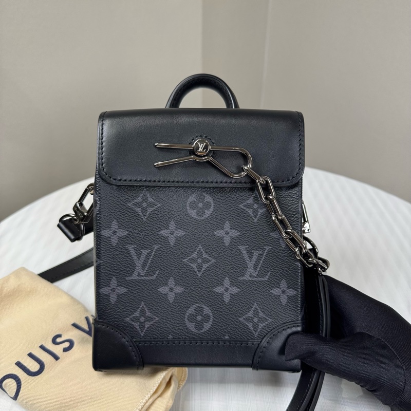 LV Steamer 黑曜石Nano晶片款 ，手提包單肩包-1