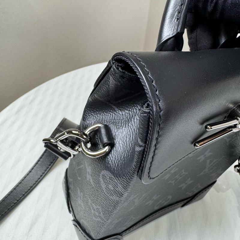 LV Steamer 黑曜石Nano晶片款 ，手提包單肩包-5