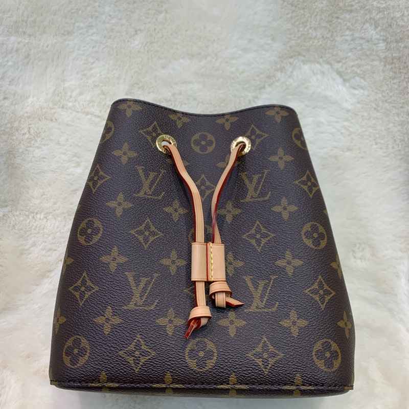 Louis Vuitton 路易威登 啡色老花迷你水桶 （I175)-0