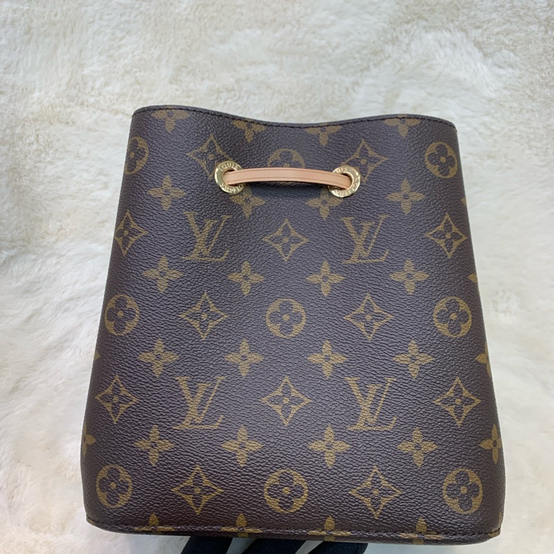 Louis Vuitton 路易威登 啡色老花迷你水桶 （I175)-3