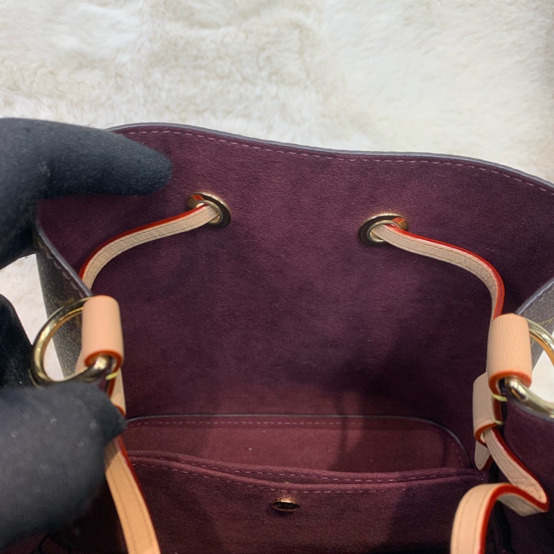 Louis Vuitton 路易威登 啡色老花迷你水桶 （I175)-6