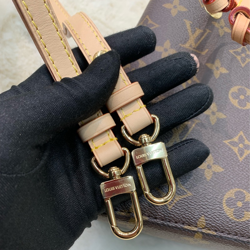 Louis Vuitton 路易威登 啡色老花迷你水桶 （I175)-9