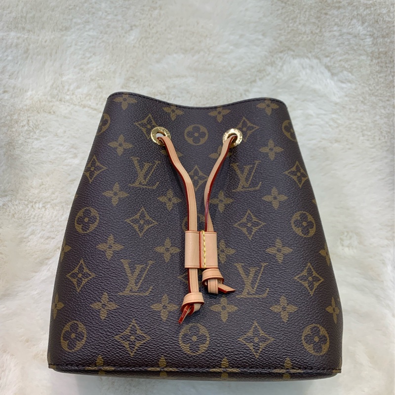 Louis Vuitton 路易威登 啡色老花迷你水桶 （I175)-10