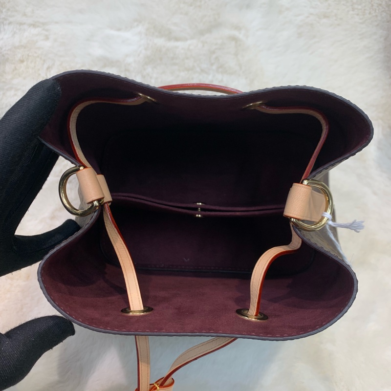 Louis Vuitton 路易威登 啡色老花迷你水桶 （I175)-13