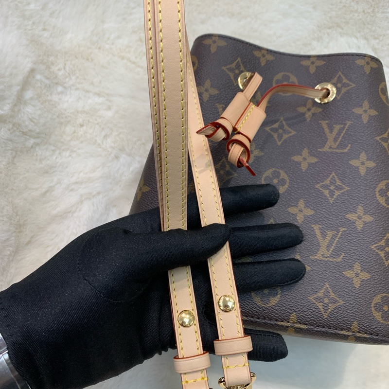 Louis Vuitton 路易威登 啡色老花迷你水桶 （I175)-18