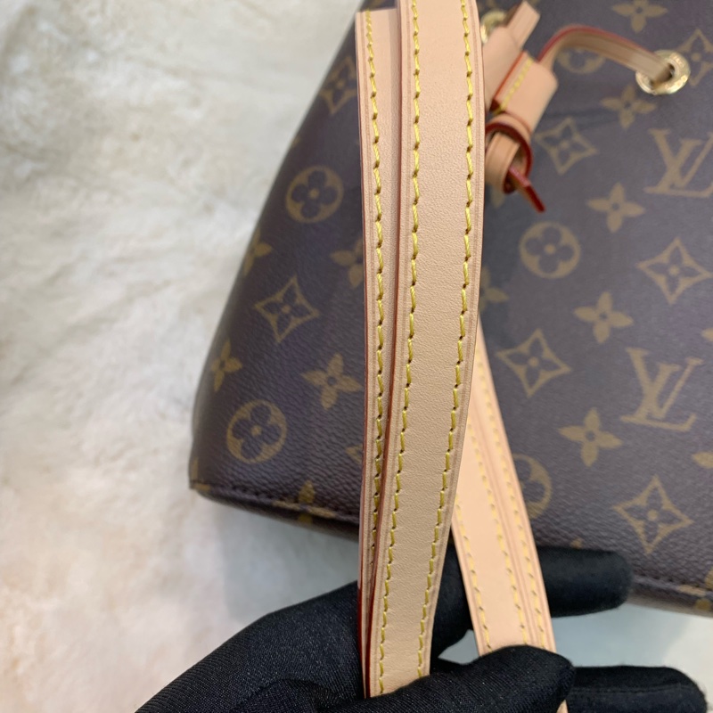 Louis Vuitton 路易威登 啡色老花迷你水桶 （I175)-32