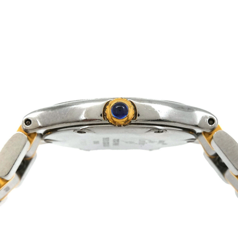 卡地亞 Must 21 Vantianne 雙色腕錶 W10073R6 女士銀色石英錶-5