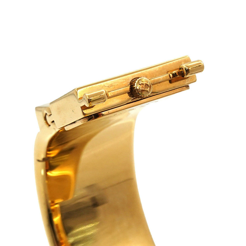 愛馬仕 Loquet LO1 201 女士手鐲腕錶，琺瑯金石英機芯-4