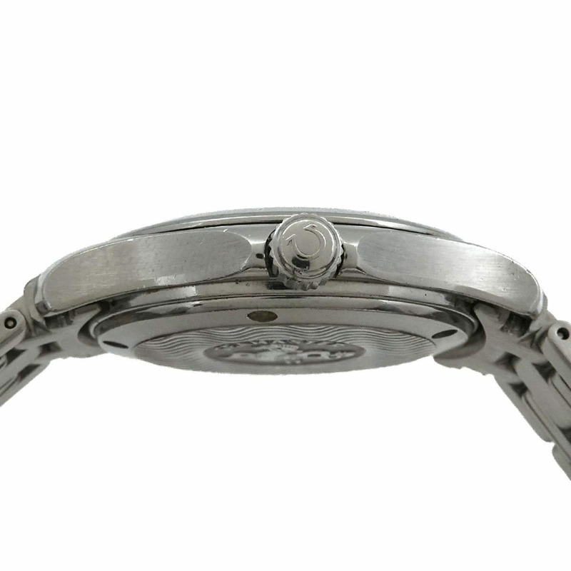 歐米茄海馬系列120米天文台認證腕錶 2501 31 男士腕錶 銀色 日期顯示 自動上鍊-4