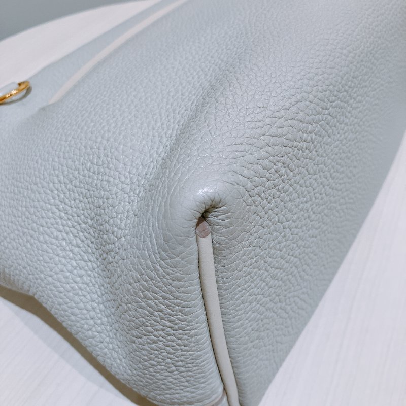 TK1896 Hermes 愛馬仕 單肩 手挽 手拎 冰川灰 奶油白 休閑 慵懶感 2424 29cm 8L Beton x I2 Nata xGHW Togo and Swift-7