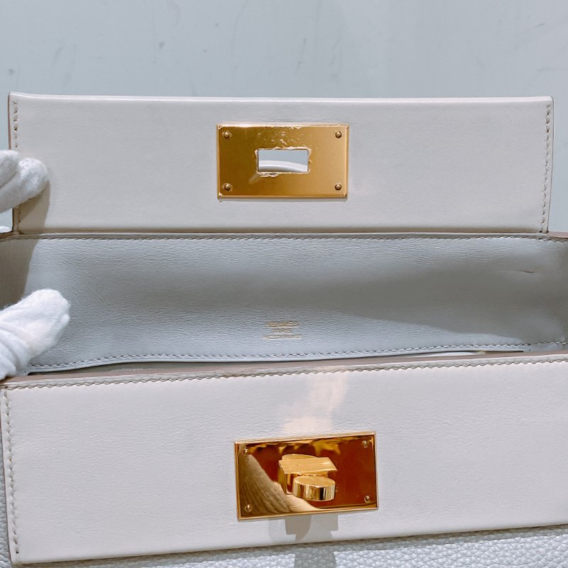 TK1896 Hermes 愛馬仕 單肩 手挽 手拎 冰川灰 奶油白 休閑 慵懶感 2424 29cm 8L Beton x I2 Nata xGHW Togo and Swift-13