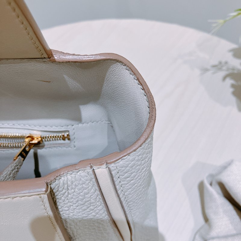 TK1896 Hermes 愛馬仕 單肩 手挽 手拎 冰川灰 奶油白 休閑 慵懶感 2424 29cm 8L Beton x I2 Nata xGHW Togo and Swift-18