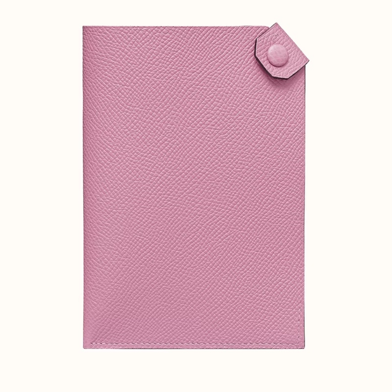 現貨商品 全新商品 台灣專櫃 正貨商品 Hermes 錦葵紫X9護照套-0