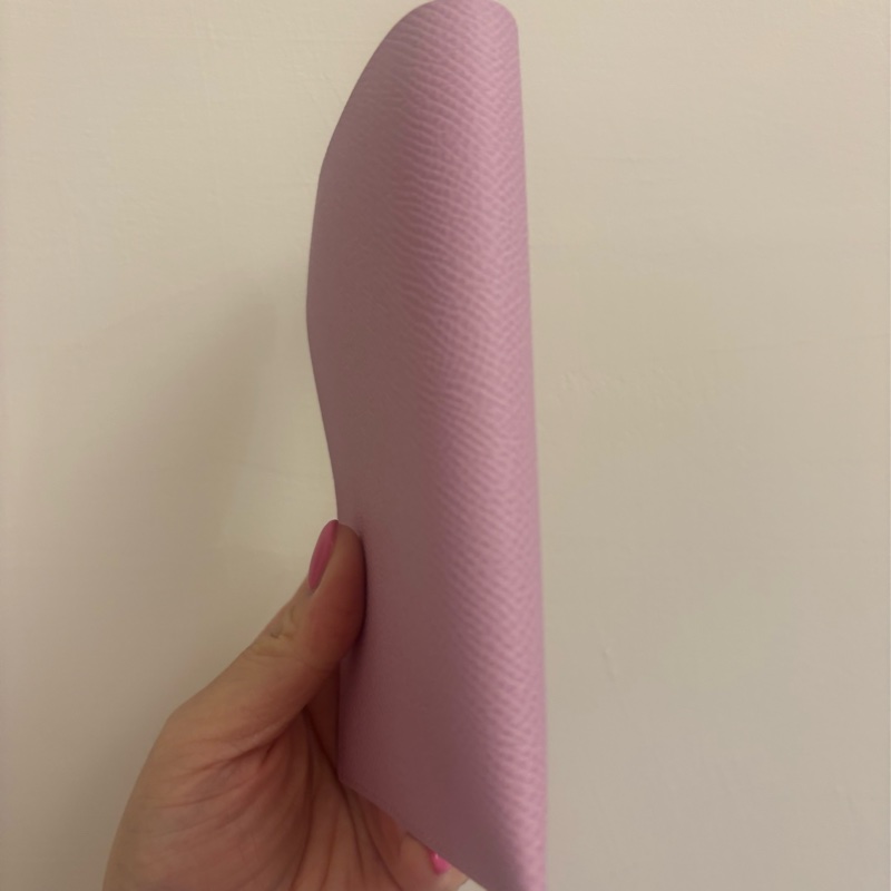 現貨商品 全新商品 台灣專櫃 正貨商品 Hermes 錦葵紫X9護照套-12