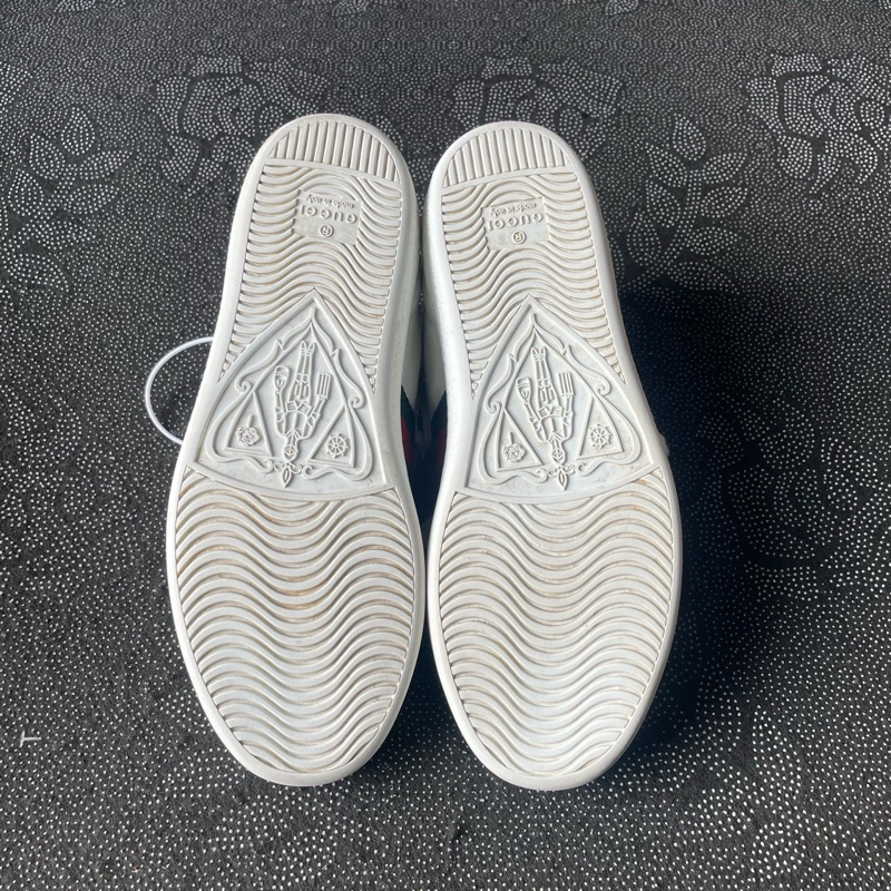 99新 02012 gucci蘋果小白鞋35碼無盒-9