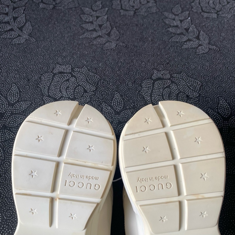 99新02040 gucci腰帶老爹鞋38碼無盒，-8