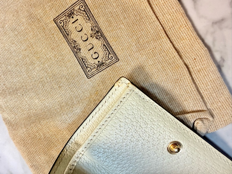 ✔️ GUCCI Ophidia GG Supreme 帆布三折短夾-19