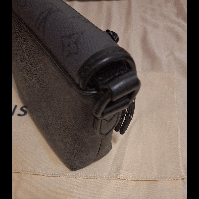 Louis Vuitton LV Pulse 黑色 Monogram Eclipse｜近全新｜全配-8