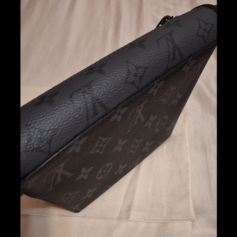 Louis Vuitton LV Pulse 黑色 Monogram Eclipse｜近全新｜全配-10